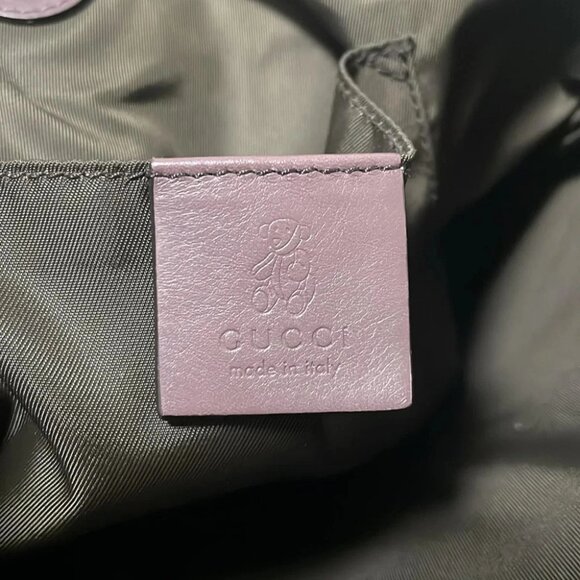 Auth GUCCI Children's/GG Plus/GG Supreme 297557 Gray Dark Gray Purple PVC - - Picture 8 of 8